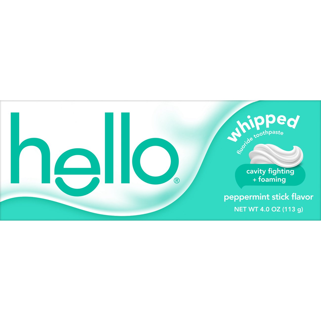 Hello Whipped Toothpaste - Peppermint Stick