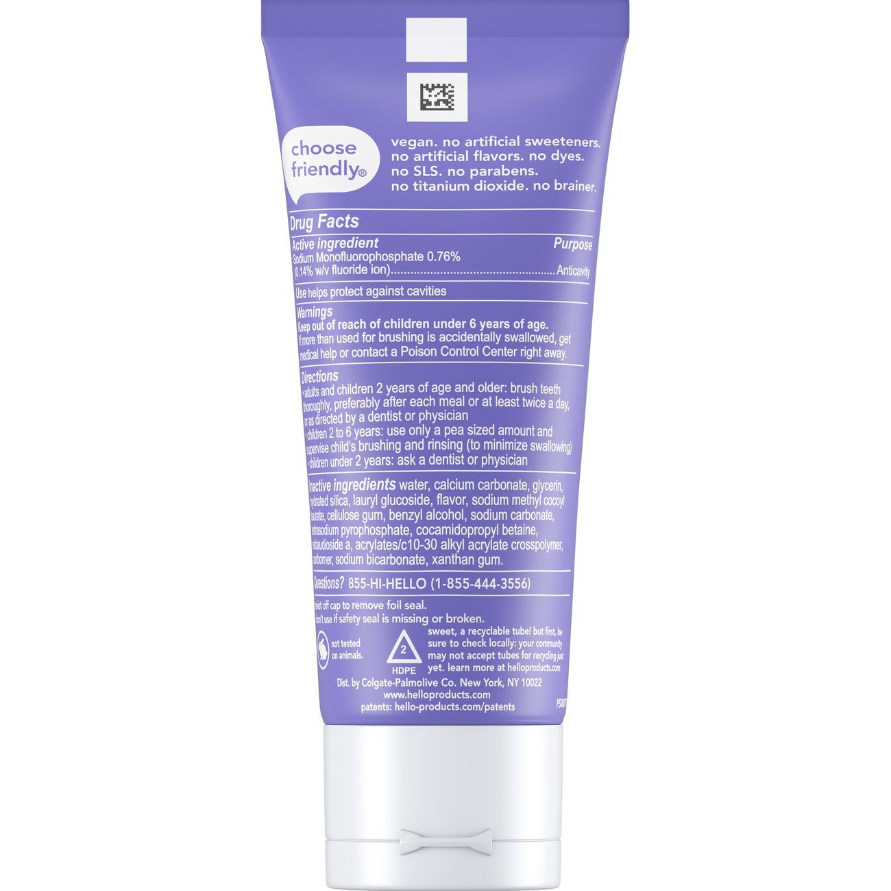 Hello Whipped Toothpaste - Mellow Mint Dream