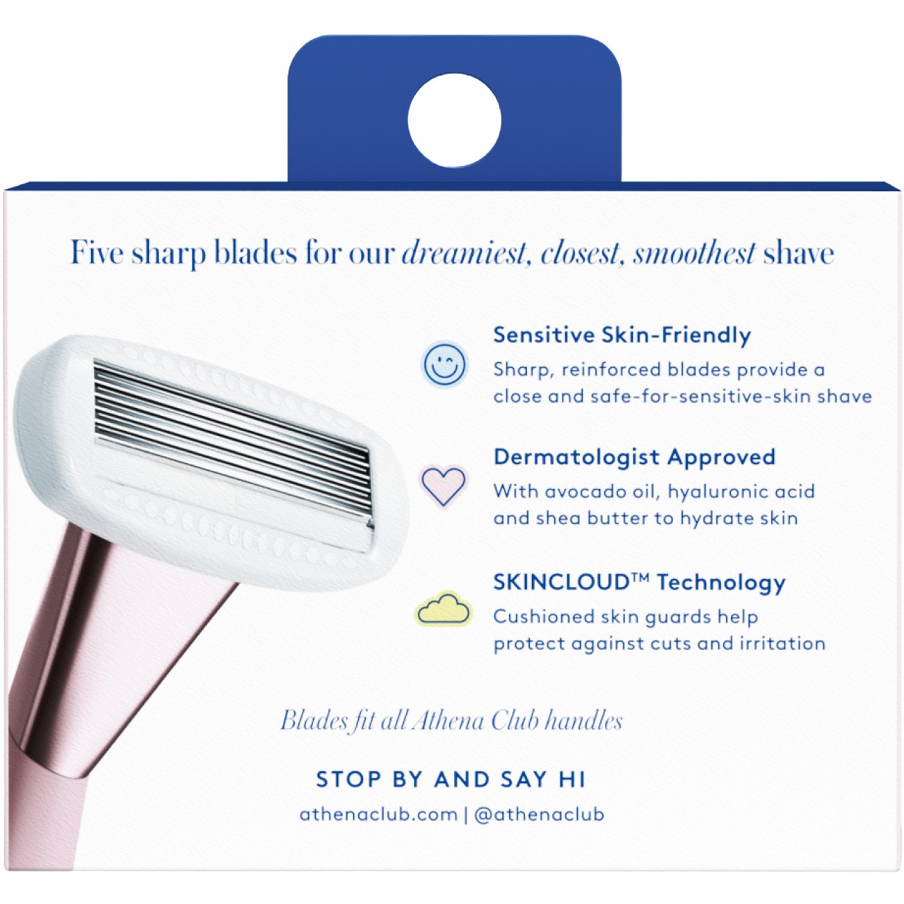 Athena Club 5 Blade Blade Razor Refills