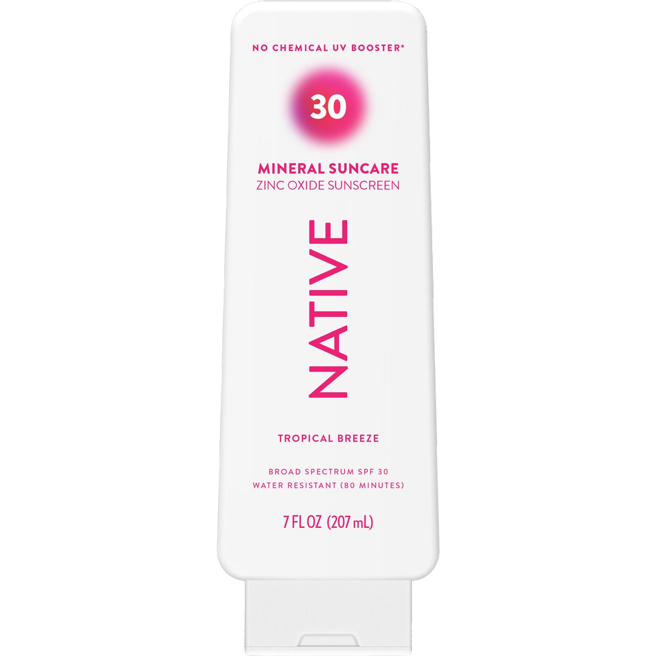 Native Mineral Zinc Oxide Sunscreen Lotion - SPF 30, Tropical Breeze
