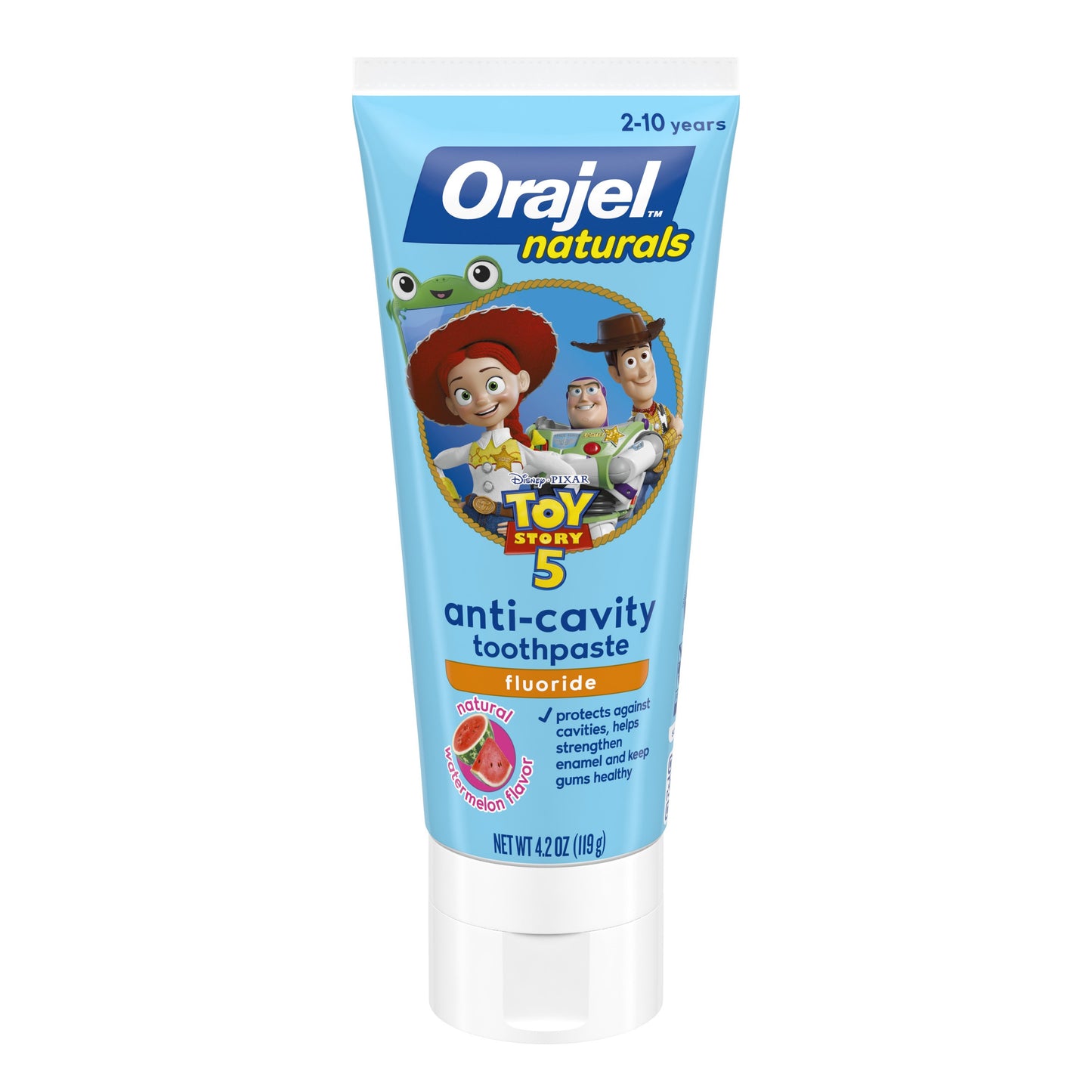 Orajel Naturals Kids Toy Story Anti-Cavity Toothpaste