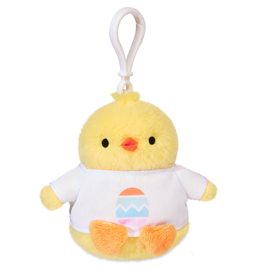 American Greetings Easter Plush Chick Backpack Clip