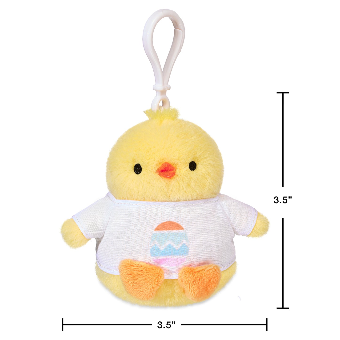 American Greetings Easter Plush Chick Backpack Clip
