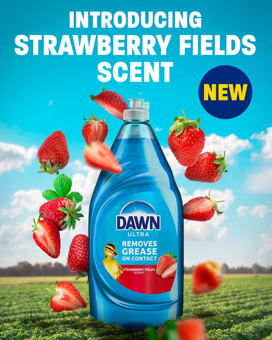 Dawn Ultra Liquid Dish Soap - Strawberry Fields