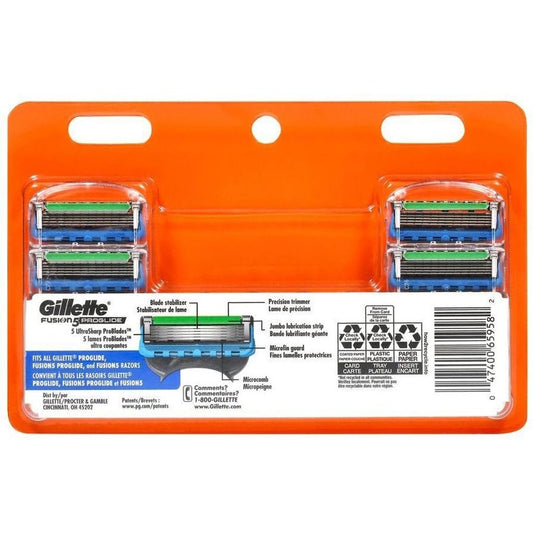 Gillette Fusion5 Proglide Razor Blade Refills