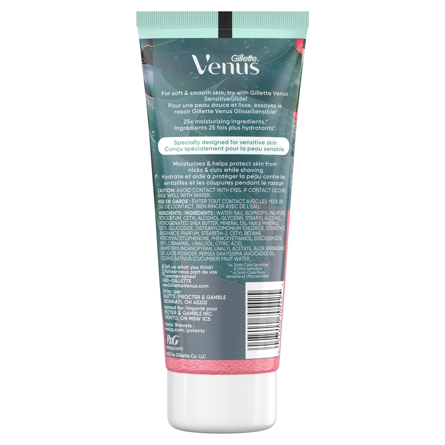 Gillette Venus Women's Sensitive Shave Cream - Aloe Bloom