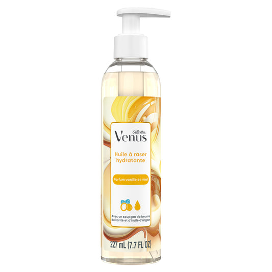 Gillette Venus Women's Moisturizing Shave Oil - Vanilla & Honey