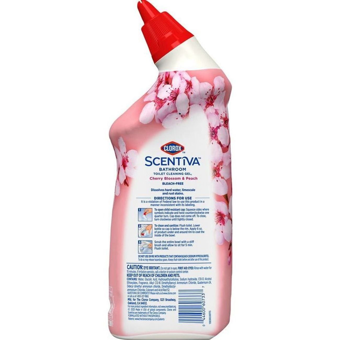 Clorox Scentiva Toilet Bowl Cleaner - Cherry Blossom & Peach