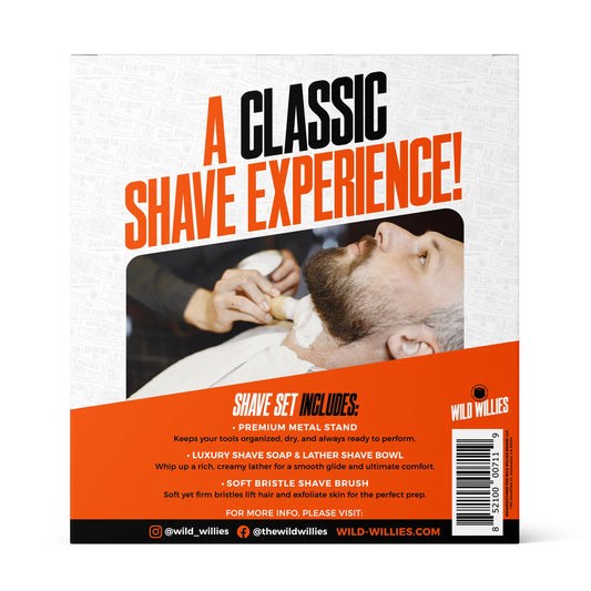 Wild Willies Bespoke Shave Set