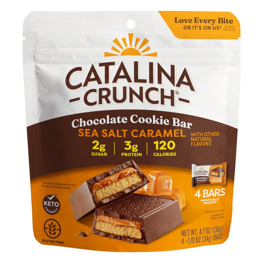 Catalina Crunch Sea Salt Caramel Chocolate Cookie Bar