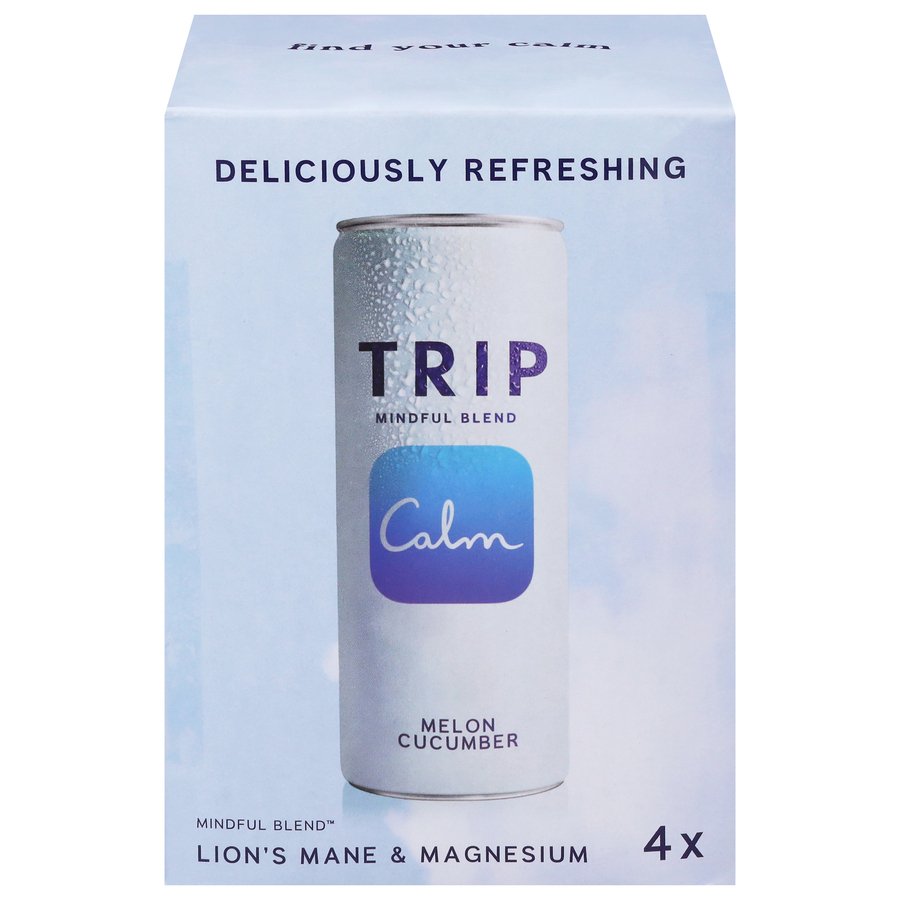 TRIP Melon Cucumber Lightly Sparkling Drink