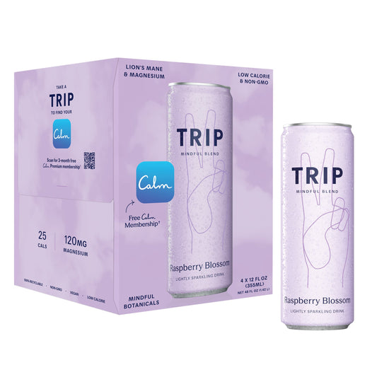 TRIP Raspberry Blossom Lightly Sparkling Drink