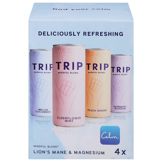 TRIP Mindful Blend Lightly Sparkling Drink Variety Pack