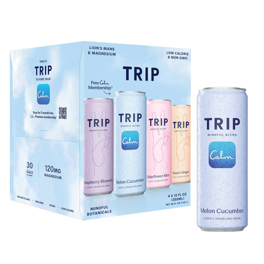 TRIP Mindful Blend Lightly Sparkling Drink Variety Pack