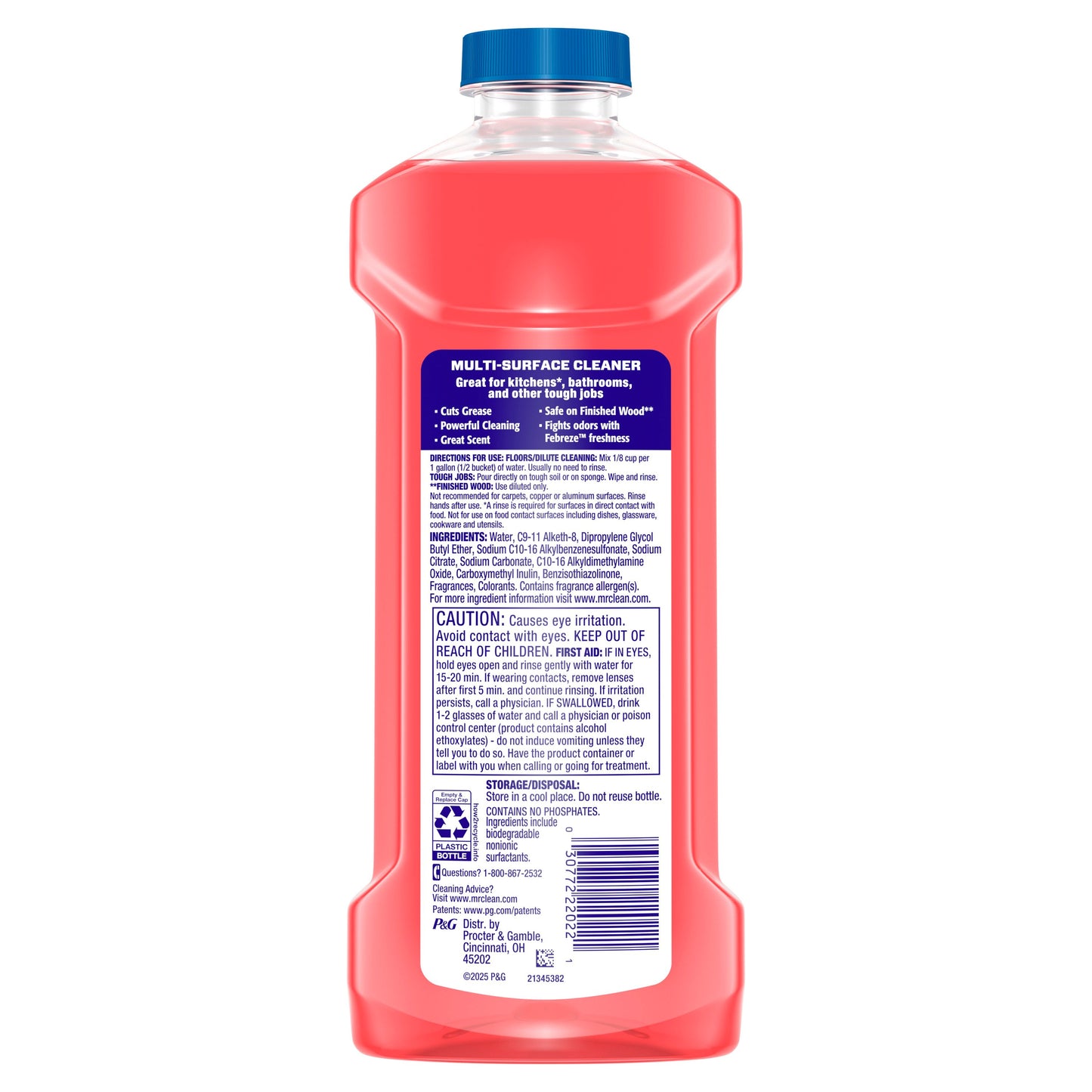 Mr. Clean Multi-Surface All Purpose Cleaner - Watermelon