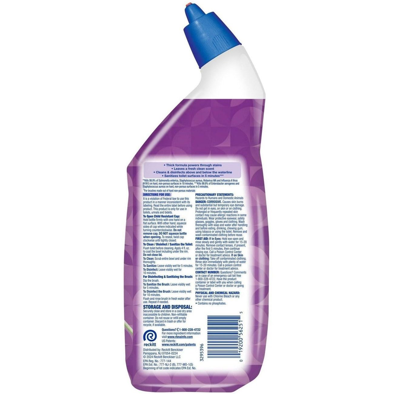 Lysol Toilet Bowl Cleaner - Lavender & Cotton Blossom