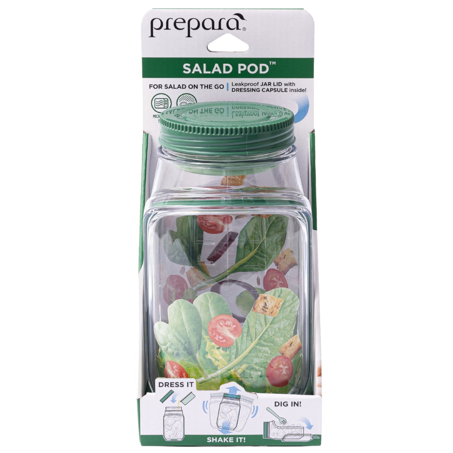 Prepara Salad Pod To Go Container