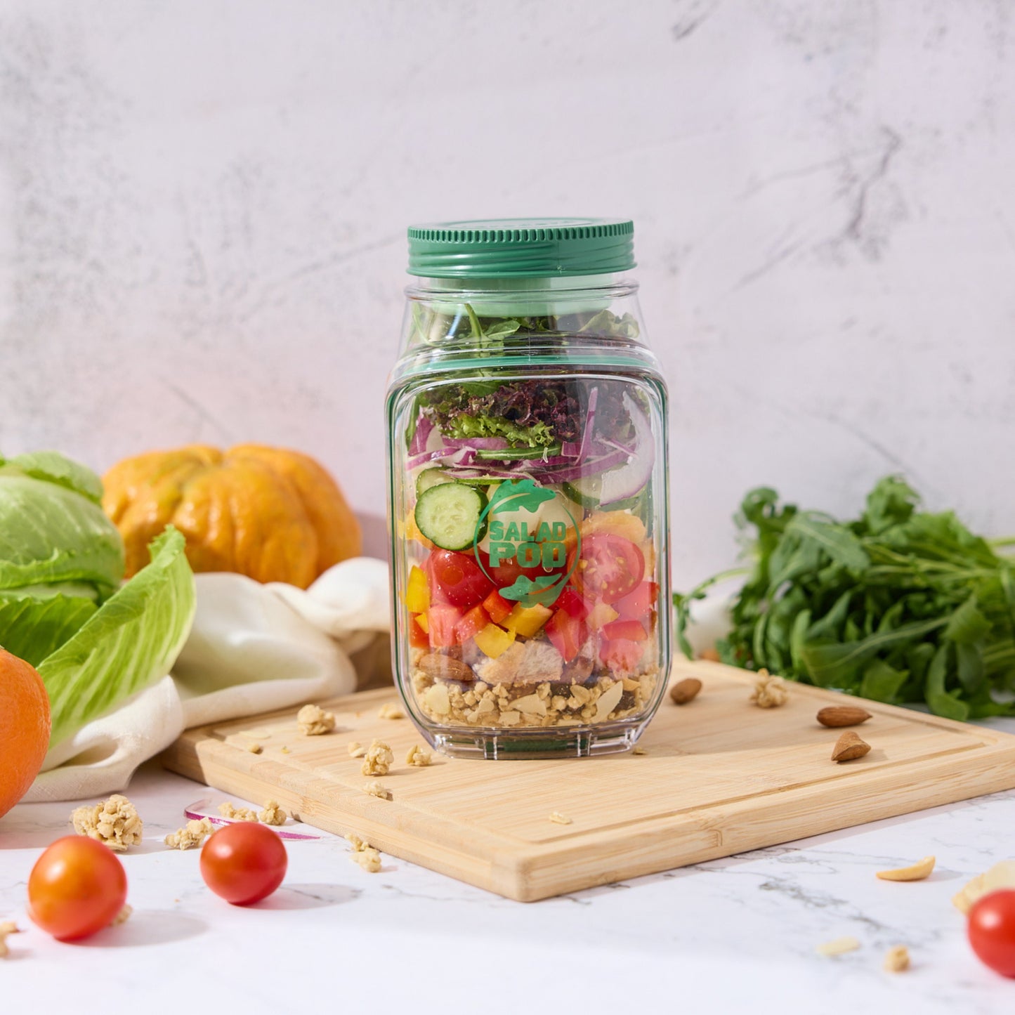 Prepara Salad Pod To Go Container