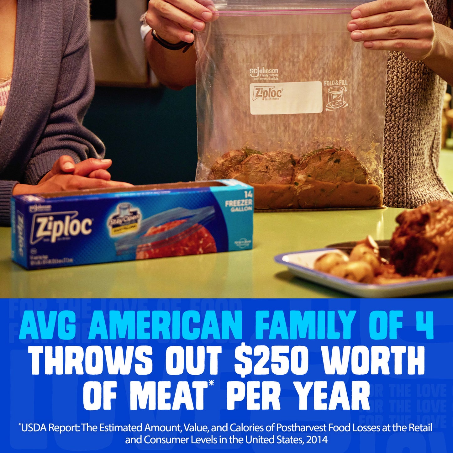 Ziploc Freezer Gallon Bags Mega Pack