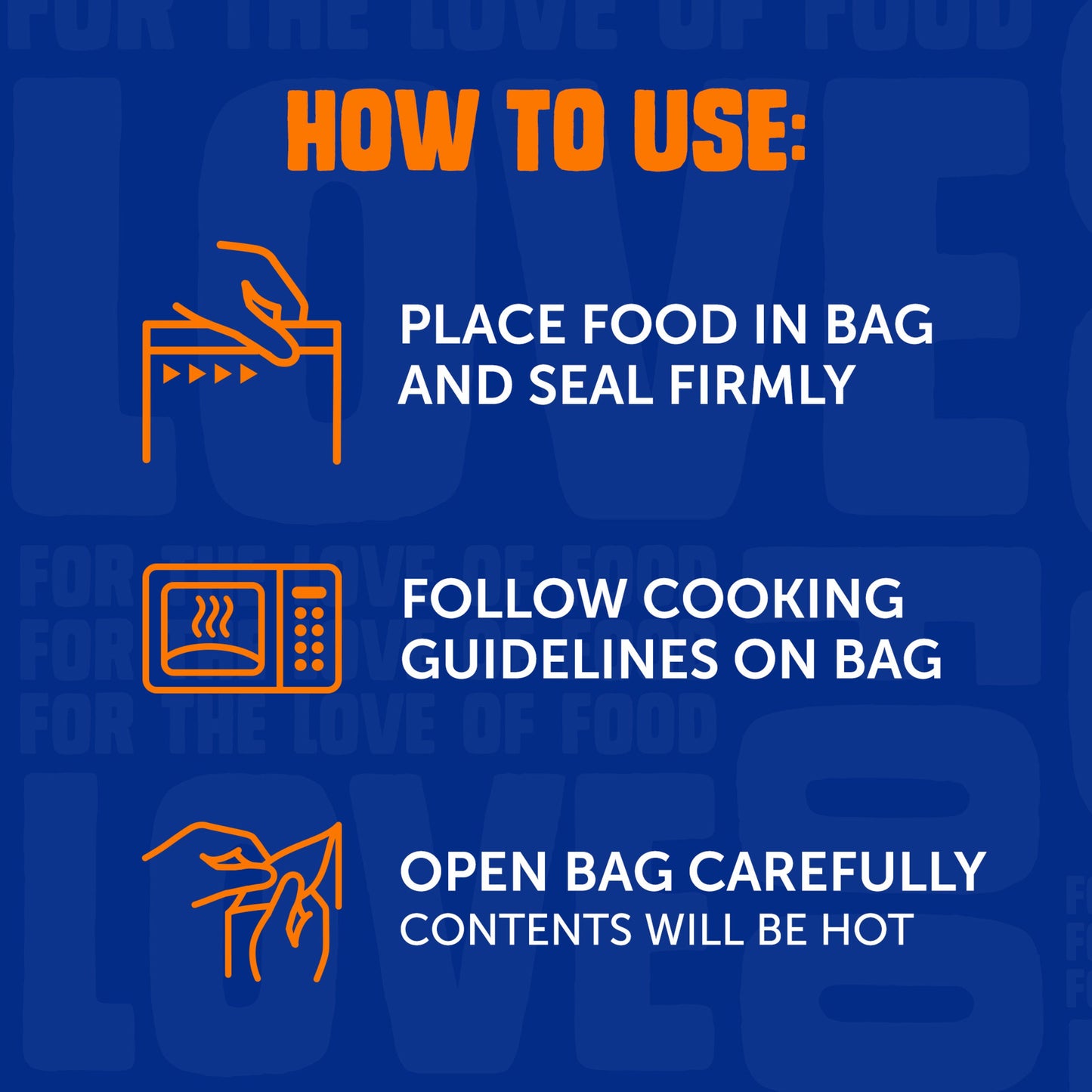 Ziploc Zip’n Steam Food Steamer Bags, Seal Top Closure